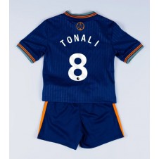 Newcastle United Sandro Tonali #8 Tredjedraktsett Barn 2025-26 Kortermet (+ korte bukser)